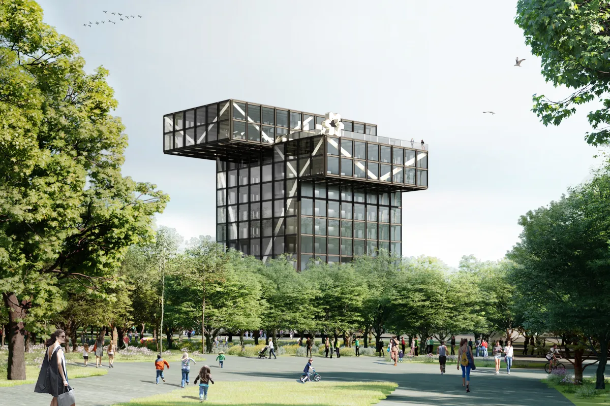 Design concept of the Metinvest Polytechnic university in Mariupol